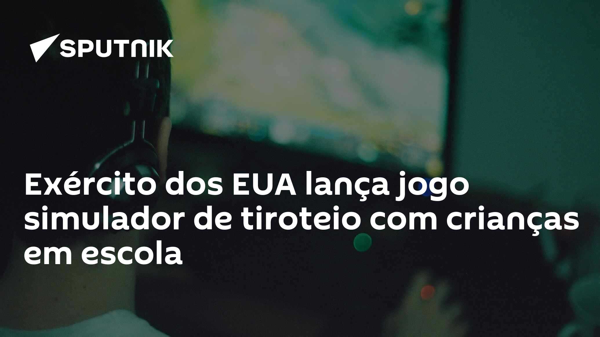 Jogo simula tiroteio em escola e causa revolta nos EUA