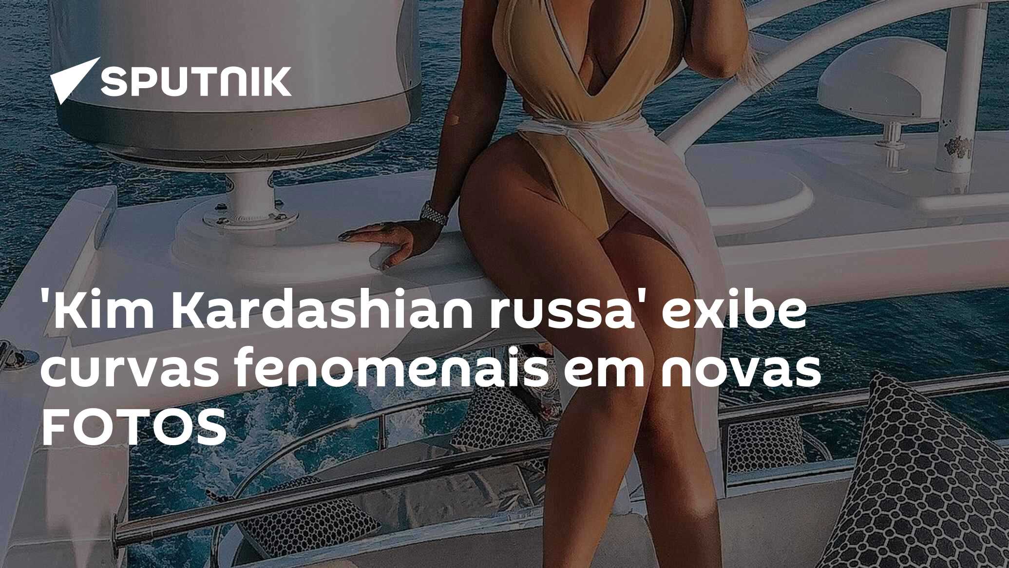 Kim Kardashian russa' exibe curvas fenomenais em novas FOTOS - 09.05.2019, Sputnik  Brasil