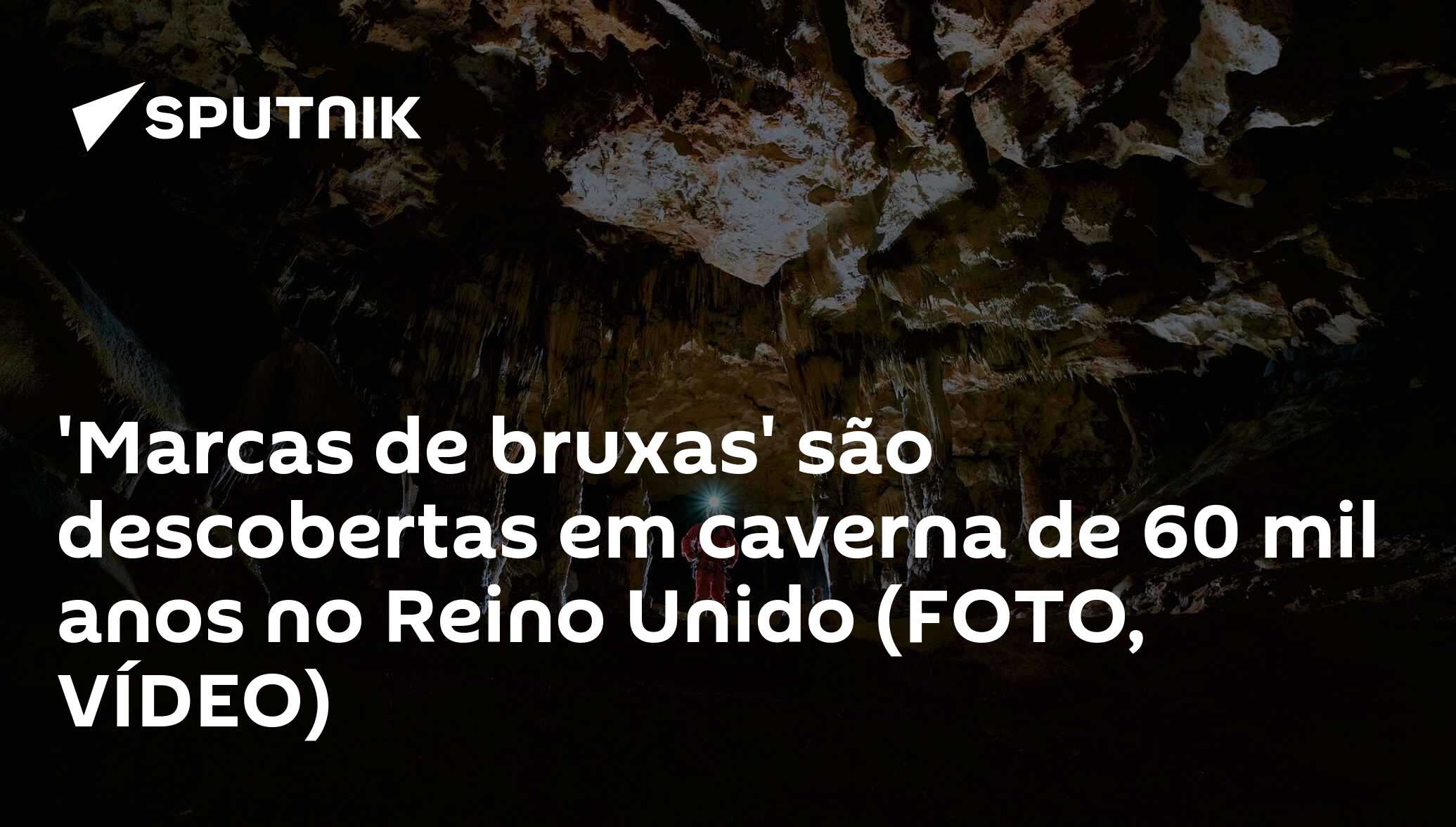 Marcas antigas feitas por bruxas são encontradas em caverna na Inglaterra