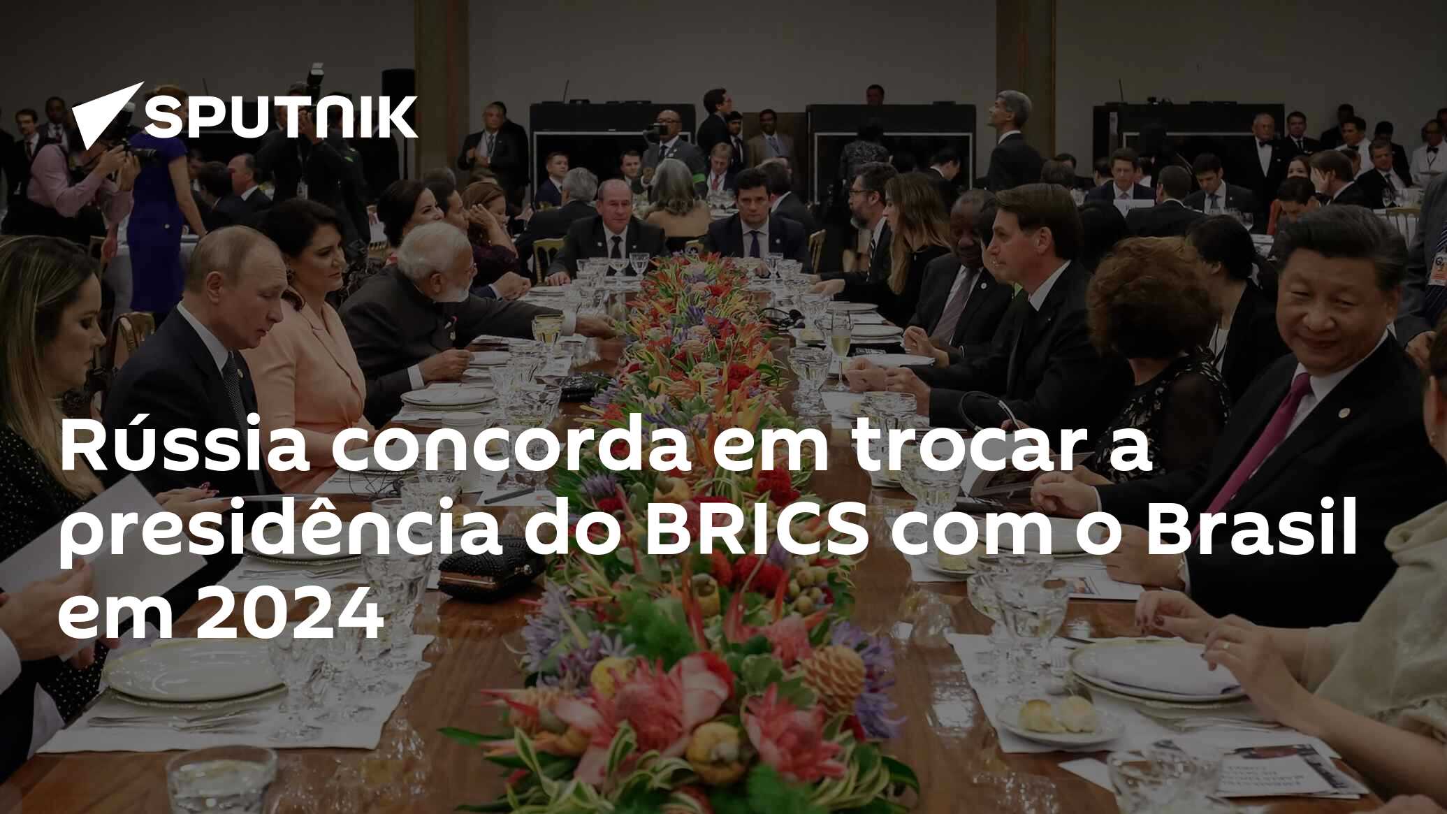 Rússia concorda em trocar a presidência do Brics com o Brasil em 2024 -  Brasil 247