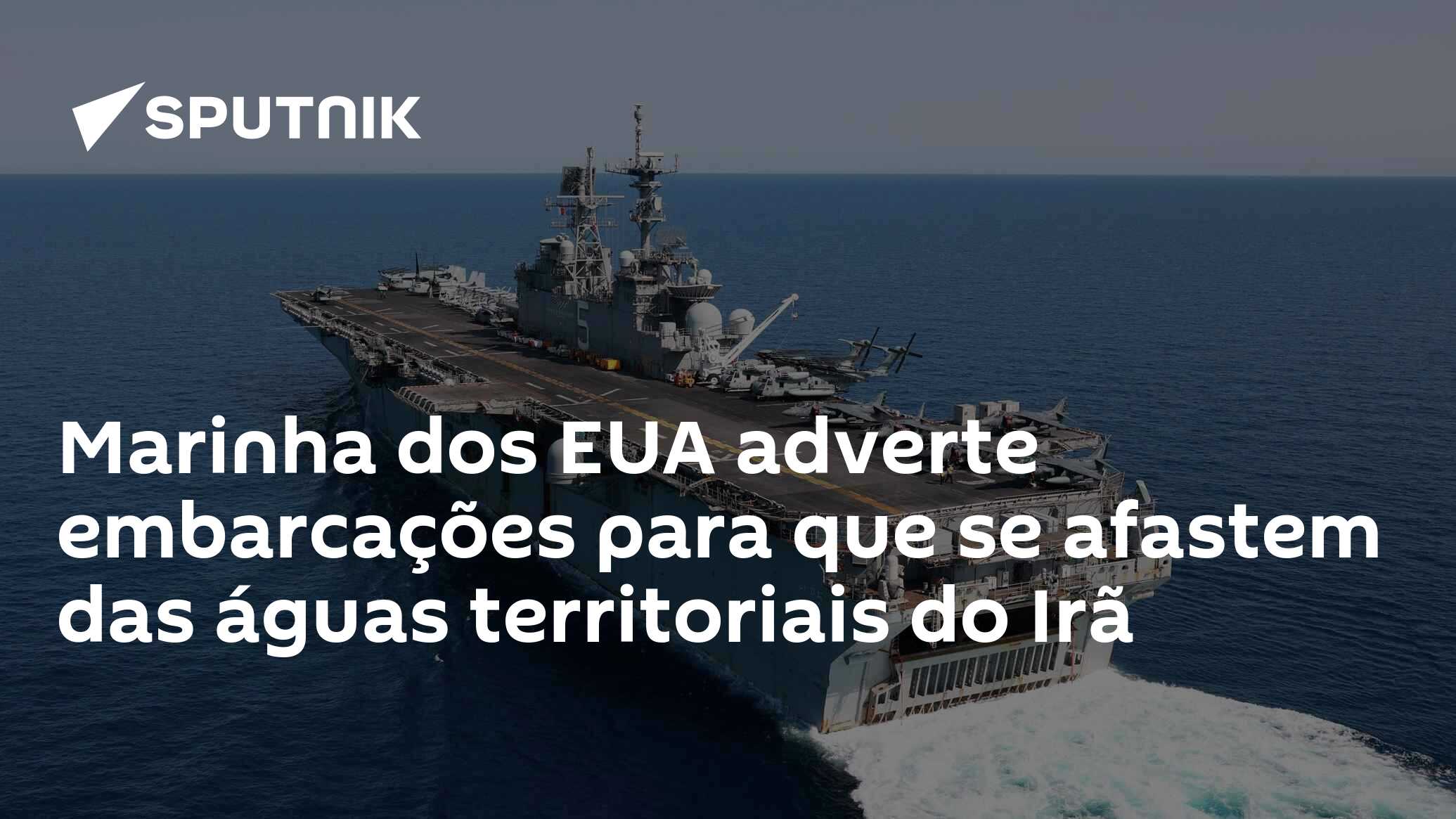 EUA comissionam 1º navio de guerra da Marinha em porto estrangeiro, diz  mídia - 22.07.2023, Sputnik Brasil