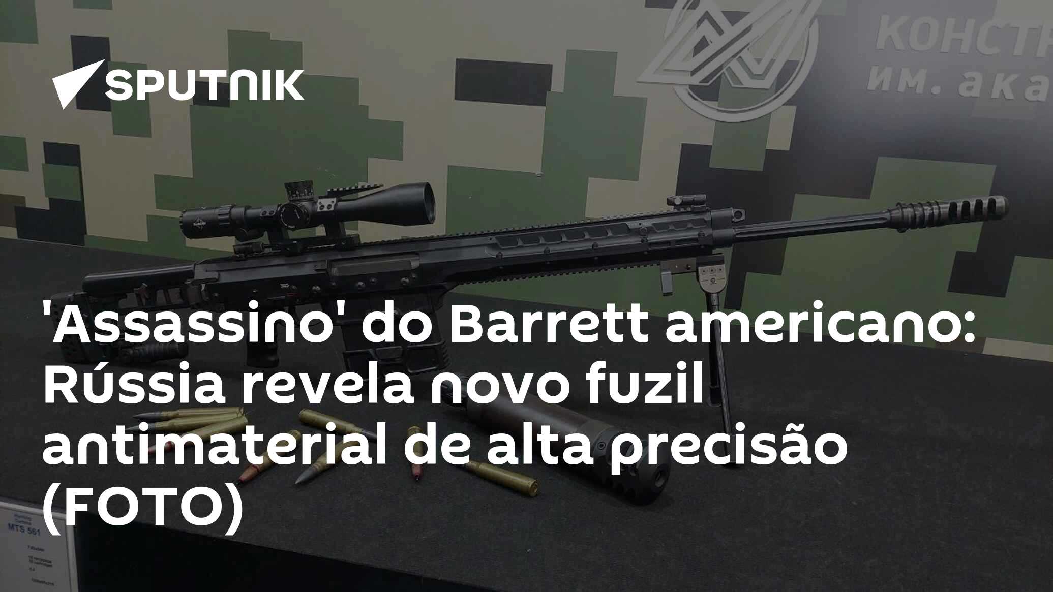 Novo fuzil de sniper russo SVDK é o mais letal da categoria, avalia mídia  dos EUA - 30.11.2019, Sputnik Brasil