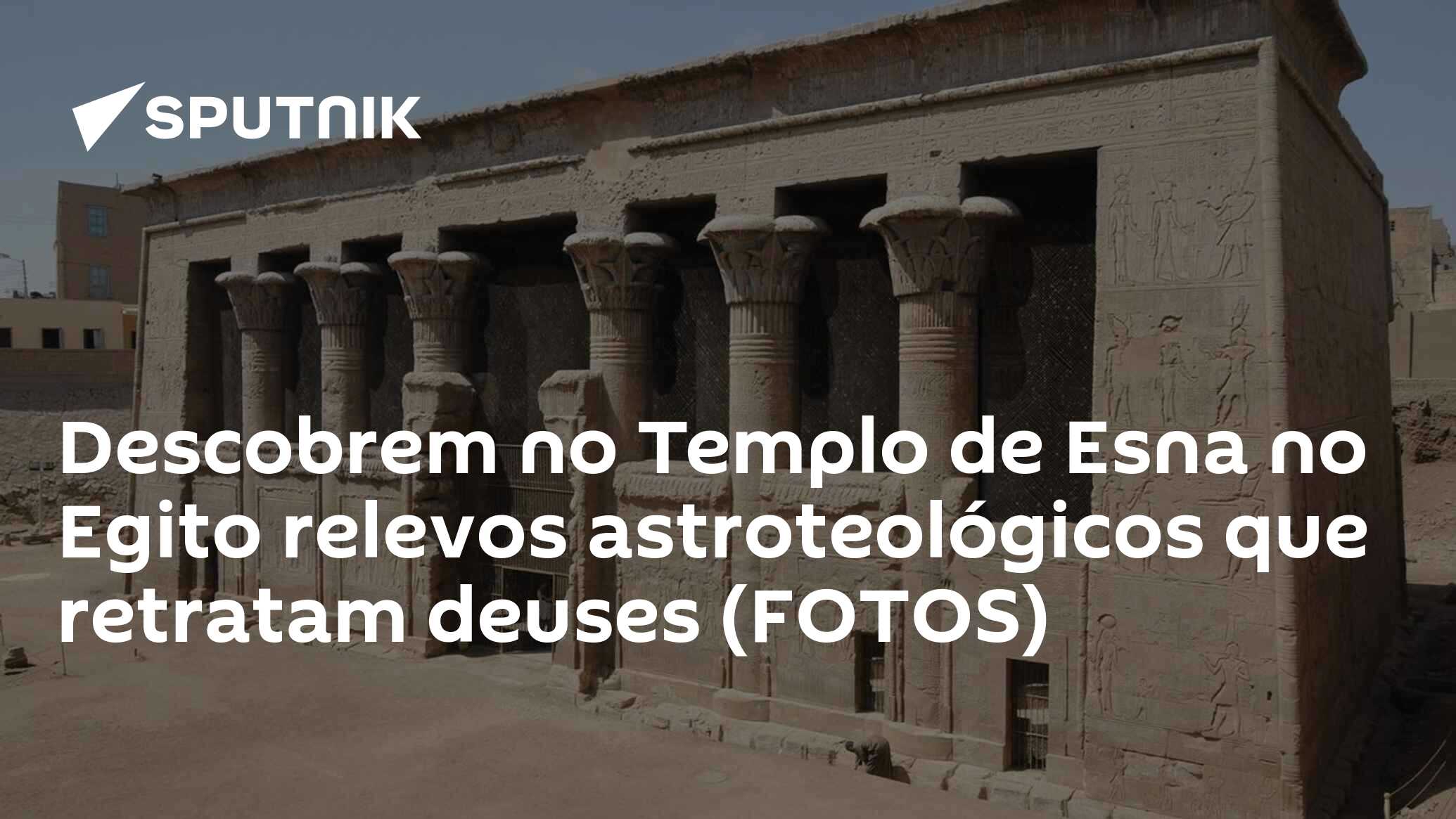 Templo de Khnum em Esna - Nilo, Egito