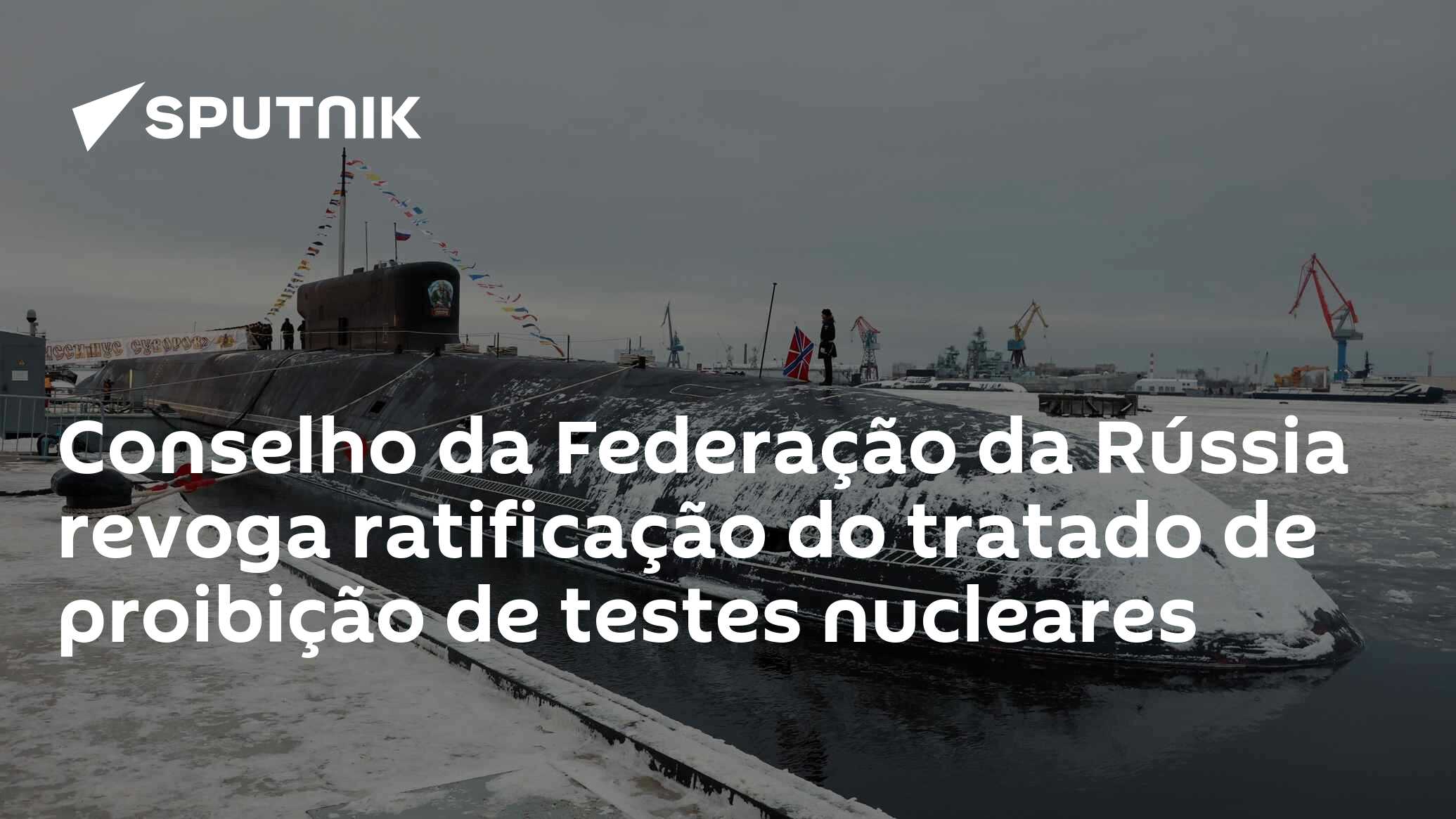 Câmara Alta russa aprova revogação de tratado de proibição de