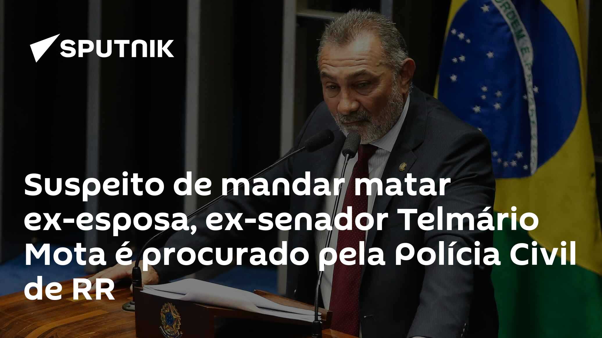 Ex-senador Telmário Mota, suspeito de mandar matar a mãe da