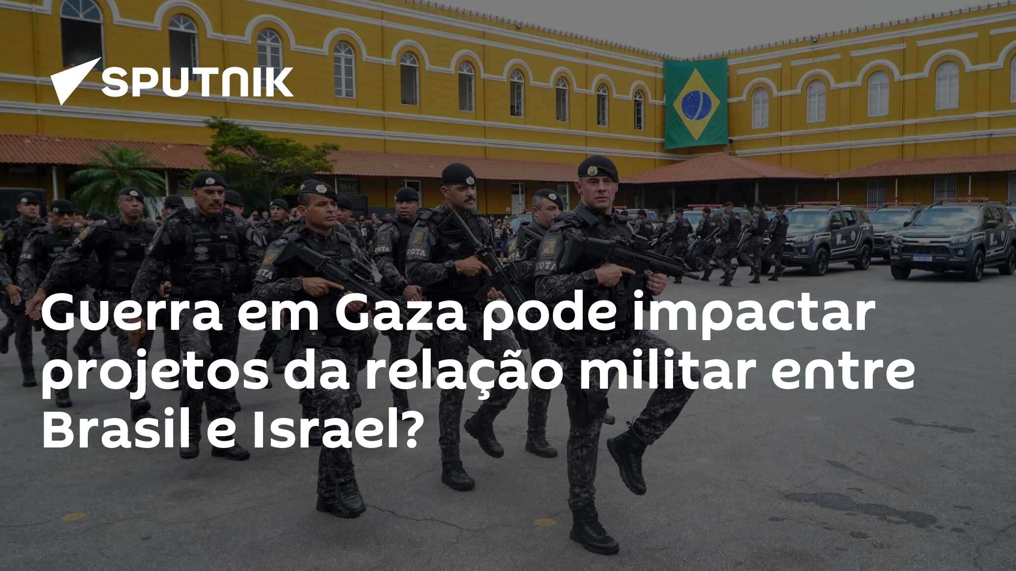 Militares brasileiros treinam com empresa de Israel em