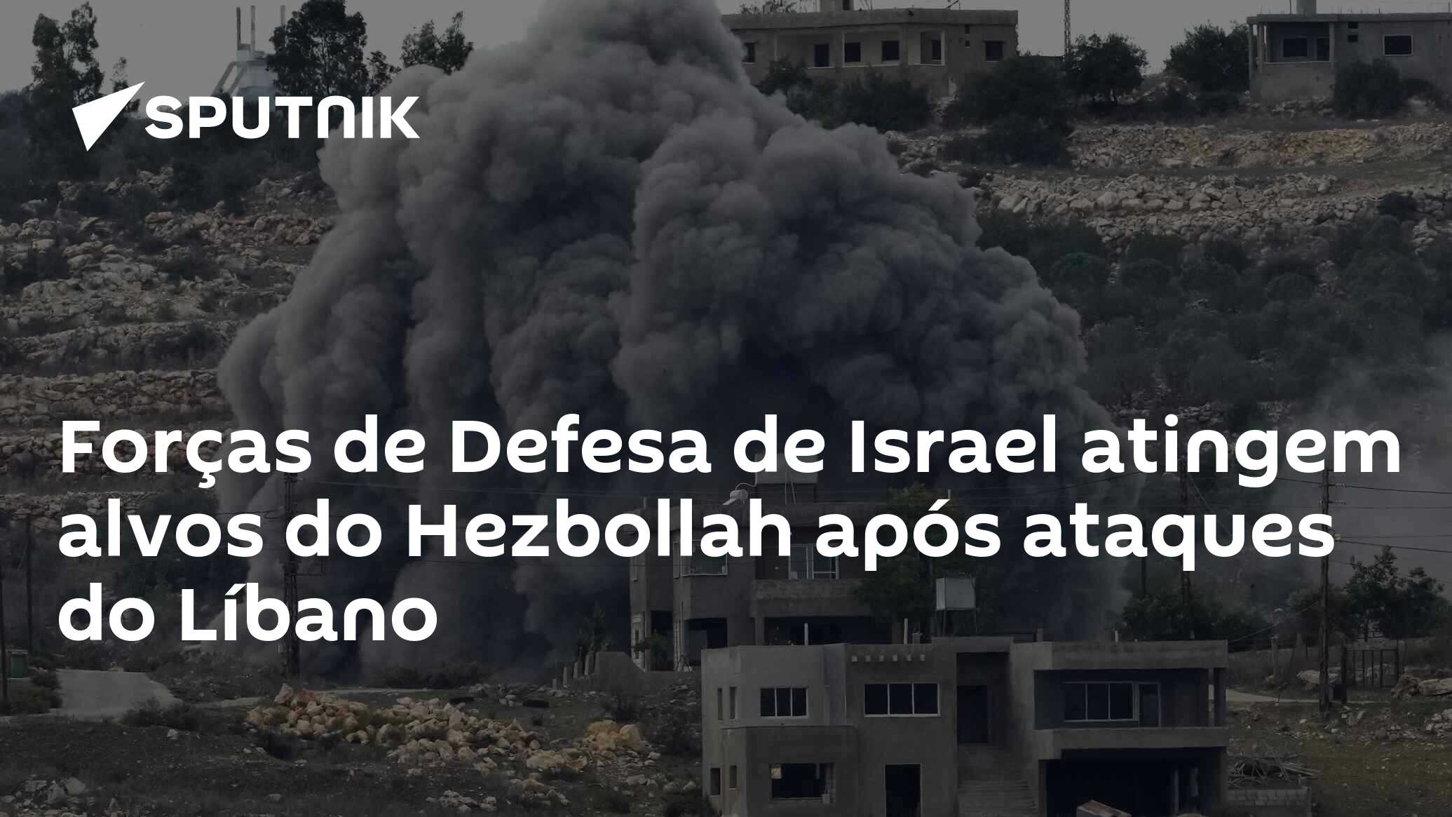 Forças De Defesa De Israel Atingem Alvos Do Hezbollah Após Ataques Do ...