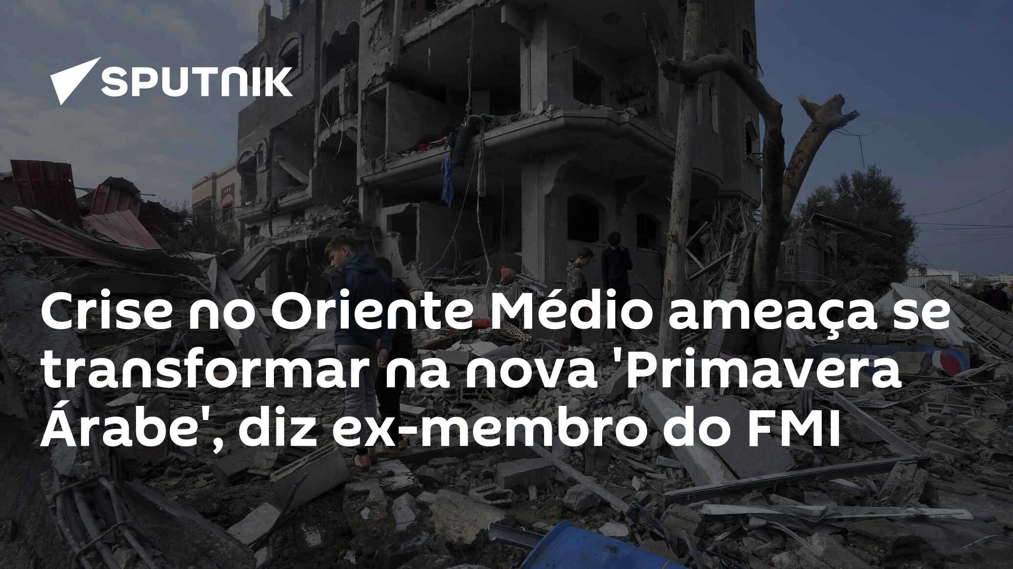 Crise No Oriente Médio Ameaça Se Transformar Na Nova Primavera Árabe