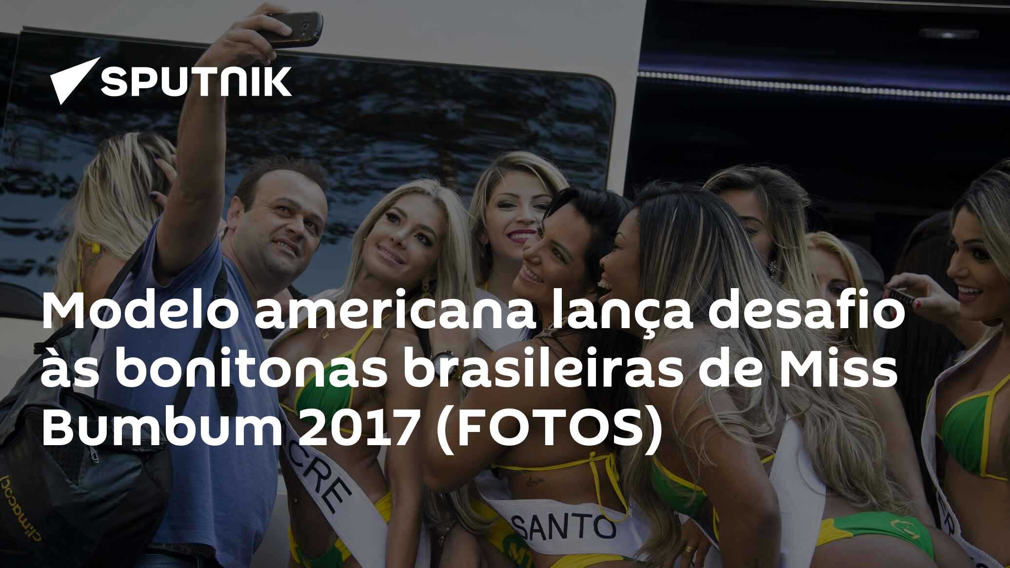 Modelo Americana Lança Desafio às Bonitonas Brasileiras De Miss Bumbum 2017 Fotos 01 07 2017