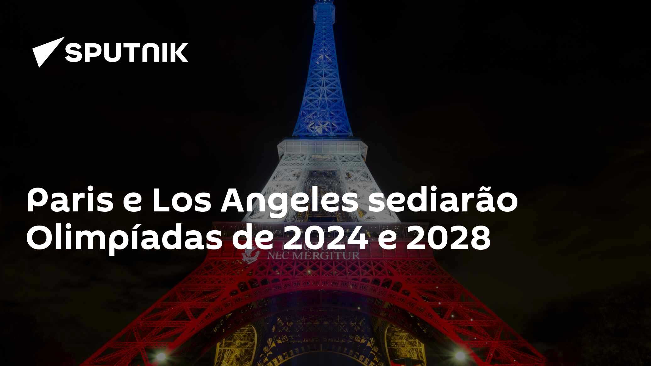 COI anuncia acordo para Los Angeles sediar Olimpíada de 2028