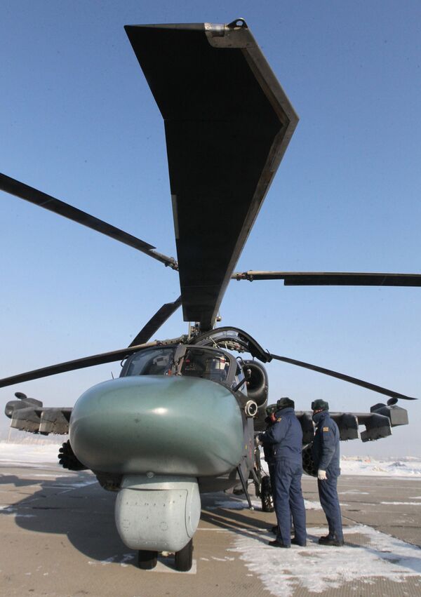 Helicóptero Ka-52 Alligator - Sputnik Brasil