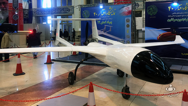 Drone iraniano Kaman-12 - Sputnik Brasil