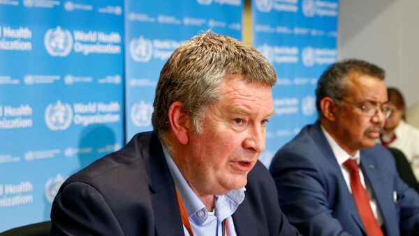 Diretor executivo da Organização Mundial de Saúde, Mike Ryan - Sputnik Brasil