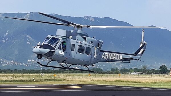 Helicóptero Agusta Bell AB-412 SP do Exército do Uruguai  - Sputnik Brasil