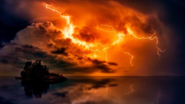Tempestade elétrica - Sputnik Brasil