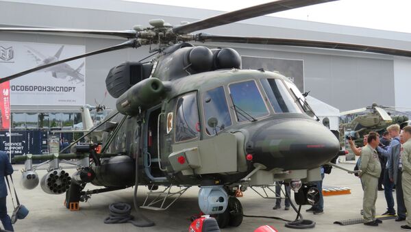 Novo helicóptero russo Mi-171Sh - Sputnik Brasil