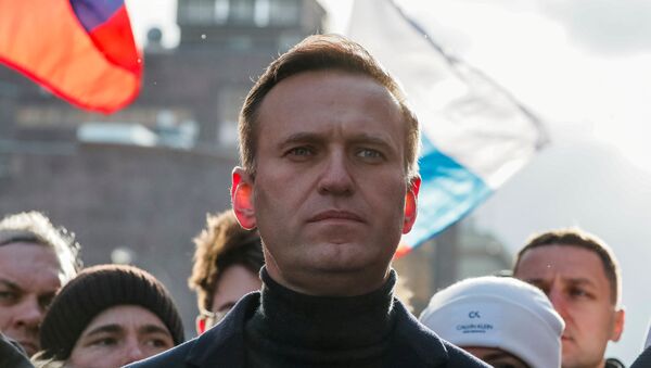Opositor russo Aleksei Navalny - Sputnik Brasil