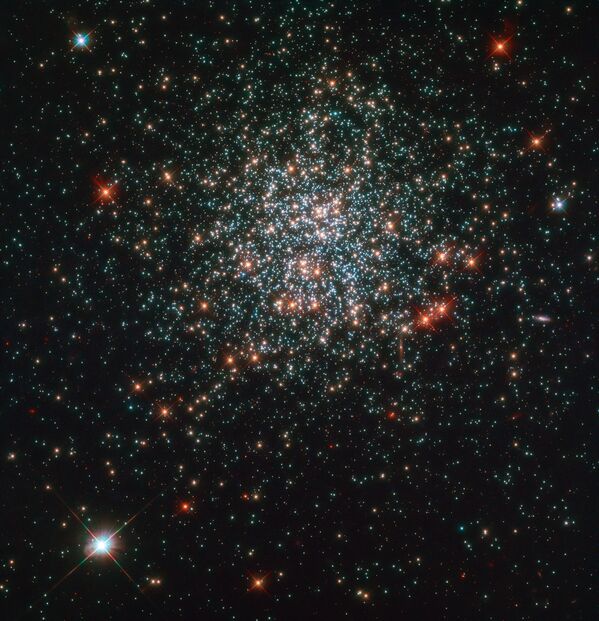 Aglomerado de estrelas NGC 2203 visto a partir do telescópio espacial Hubble - Sputnik Brasil