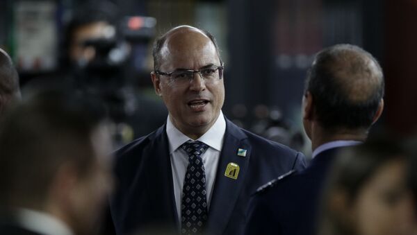 Governador afastado do Rio de Janeiro, Wilson Witzel (PSC) - Sputnik Brasil