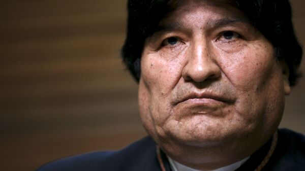 Evo Morales, ex-presidente da Bolívia. - Sputnik Brasil