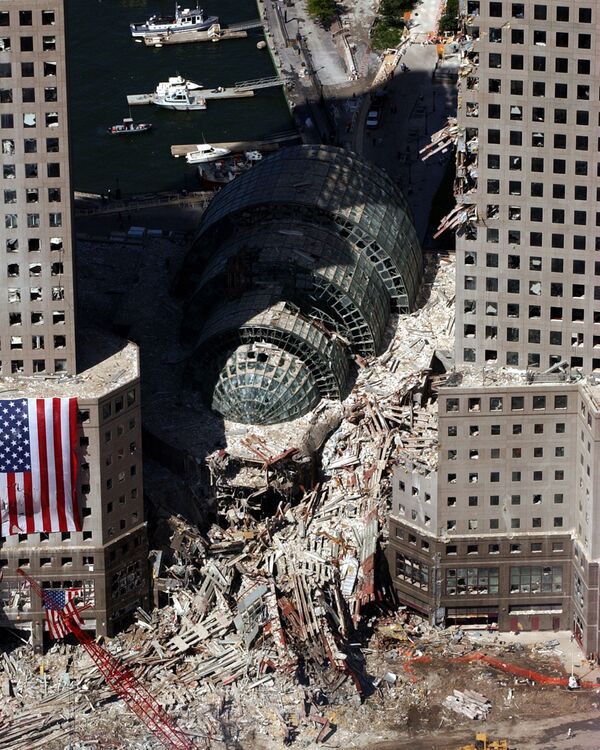 Escombros do World Trade Center - Sputnik Brasil