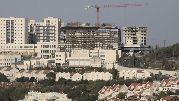 Construção do assentamento israelense de Efrat, na Cisjordânia (foto de arquivo) - Sputnik Brasil