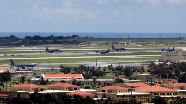 Base de Força Aérea Andersen dos EUA em Guam - Sputnik Brasil