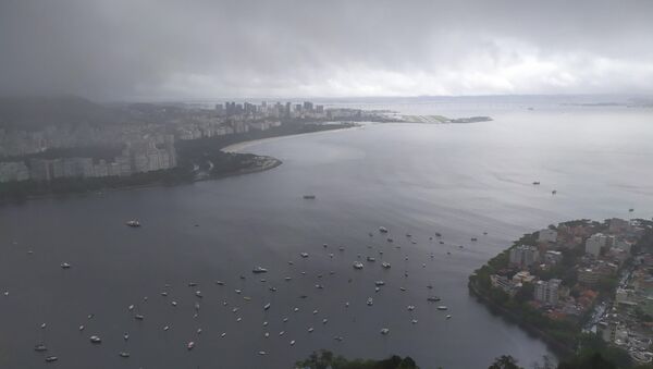 No Rio de Janeiro, fortes chuvas marcam o início da primavera em 22 de setembro de 2020. - Sputnik Brasil