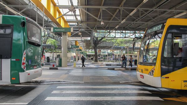 Movimentação no terminal Princesa Isabel, em São Paulo (SP). - Sputnik Brasil