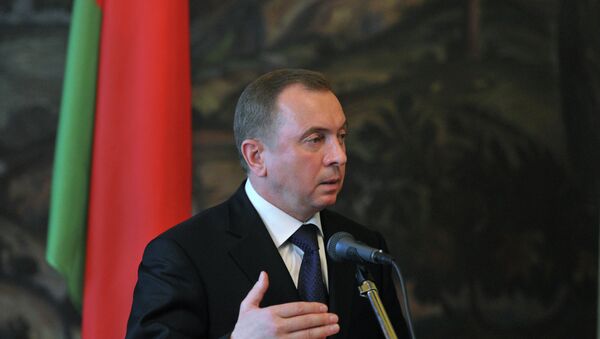 Vladmir Makei, ministro das Relações Exteriores da Bielorrússia - Sputnik Brasil
