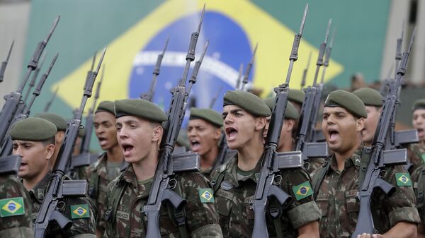 Soldados do Exército Brasileiro - Sputnik Brasil