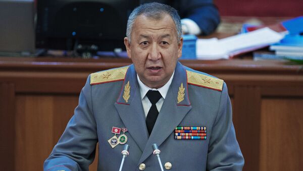 Kubatbek Boronov no Parlamento da República do Quirguistão - Sputnik Brasil