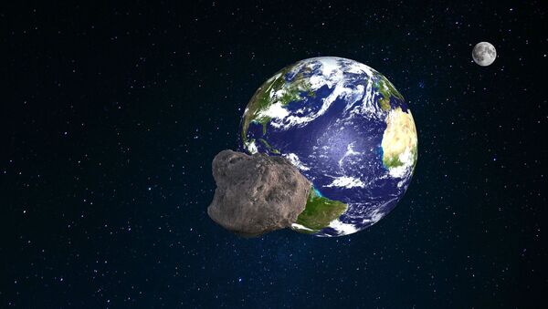 Asteroide (imagem ilustrativa) - Sputnik Brasil