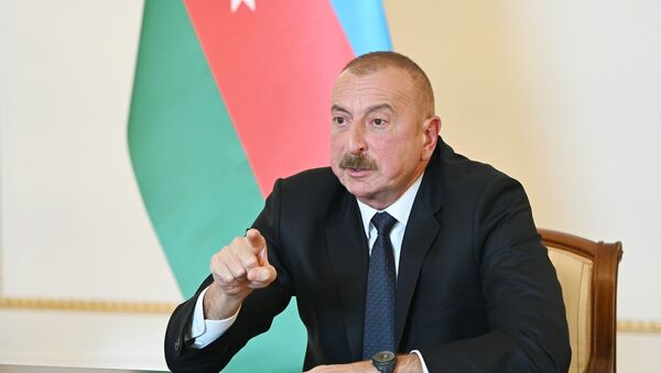 Presidente do Azerbaijão - Sputnik Brasil
