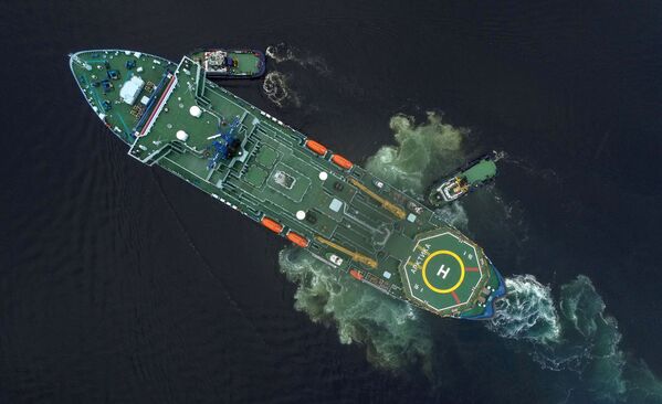 Chegada do quebra-gelo Arktika movido a energia nuclear ao porto de Murmansk, Rússia
 - Sputnik Brasil