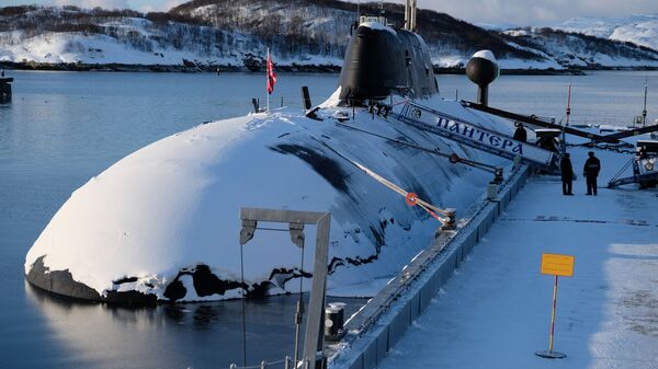 Submarino russo do projeto 971 - Sputnik Brasil