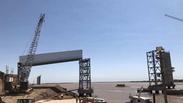 Instalação de processamento de soja em terminal portuário da Grande Rosário, na Argentina (arquivo) - Sputnik Brasil