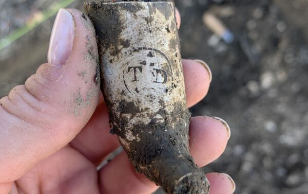 Objetos arqueológicos encontrados em Maryland, EUA - Sputnik Brasil