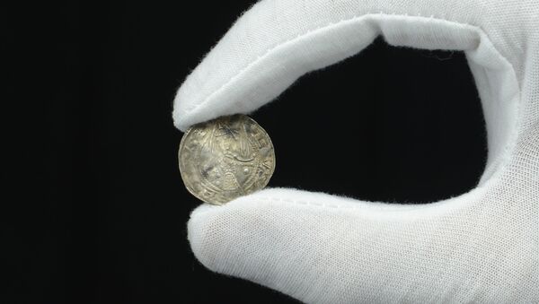 Moeda rara do século XII encontrada em Pickering, no norte de Yorkshire - Sputnik Brasil