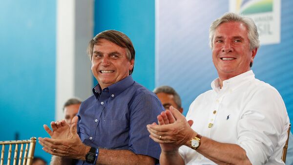 Bolsonaro diz que Collor é um 'um homem que luta pelo interesse do Brasil', em Piranhas (AL). - Sputnik Brasil