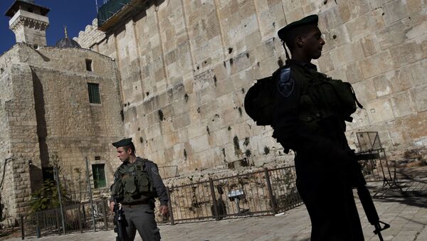 Militares israelenses em Hebron - Sputnik Brasil