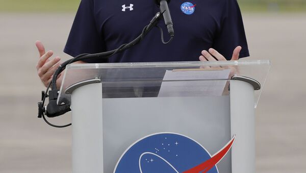 Jim Bridenstine, administrador da NASA, discursando - Sputnik Brasil