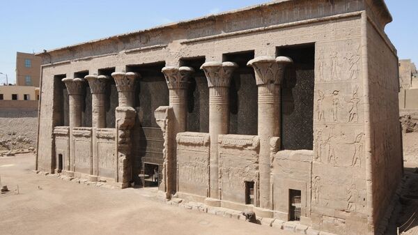 Templo de Esna, Egito - Sputnik Brasil