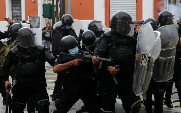 Polícia da Guatemala - Sputnik Brasil