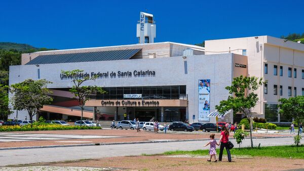 Vista do campus da Universidade Federal de Santa Catarina (UFSC), em Florianópolis - Sputnik Brasil