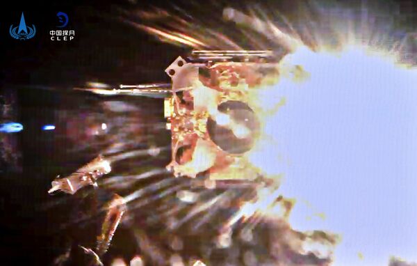 Espaçonave Chang'e-5 decola da superfície lunar - Sputnik Brasil