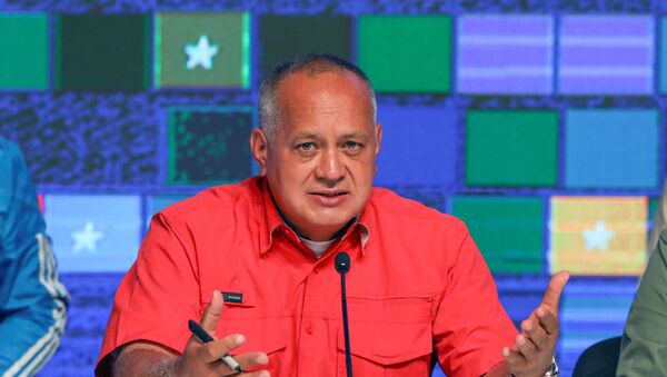 Presidente da Assembleia Nacional Constituinte da Venezuela, Diosdado Cabello  - Sputnik Brasil