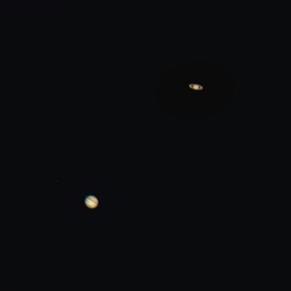 Conjunção entre Júpiter e Saturno, 21 de dezembro de 2020 - Sputnik Brasil