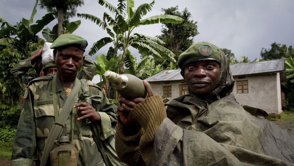 Soldado portando um morteiro na República Centro-Africana (imagem referencial) - Sputnik Brasil