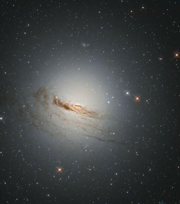 Galáxia lenticular NGC 1947 na constelação de Dorado - Sputnik Brasil